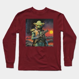 Alien Bounty Hunter Long Sleeve T-Shirt